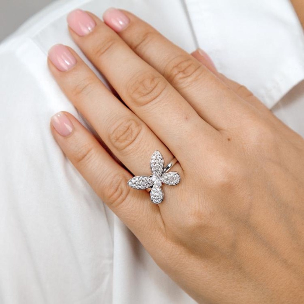 New! Anna Zuckerman Butterfly Ring